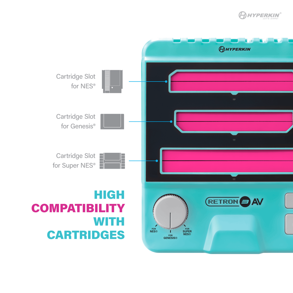 Konsole RetroN 3 AV Hyper Beach [Hyperkin]