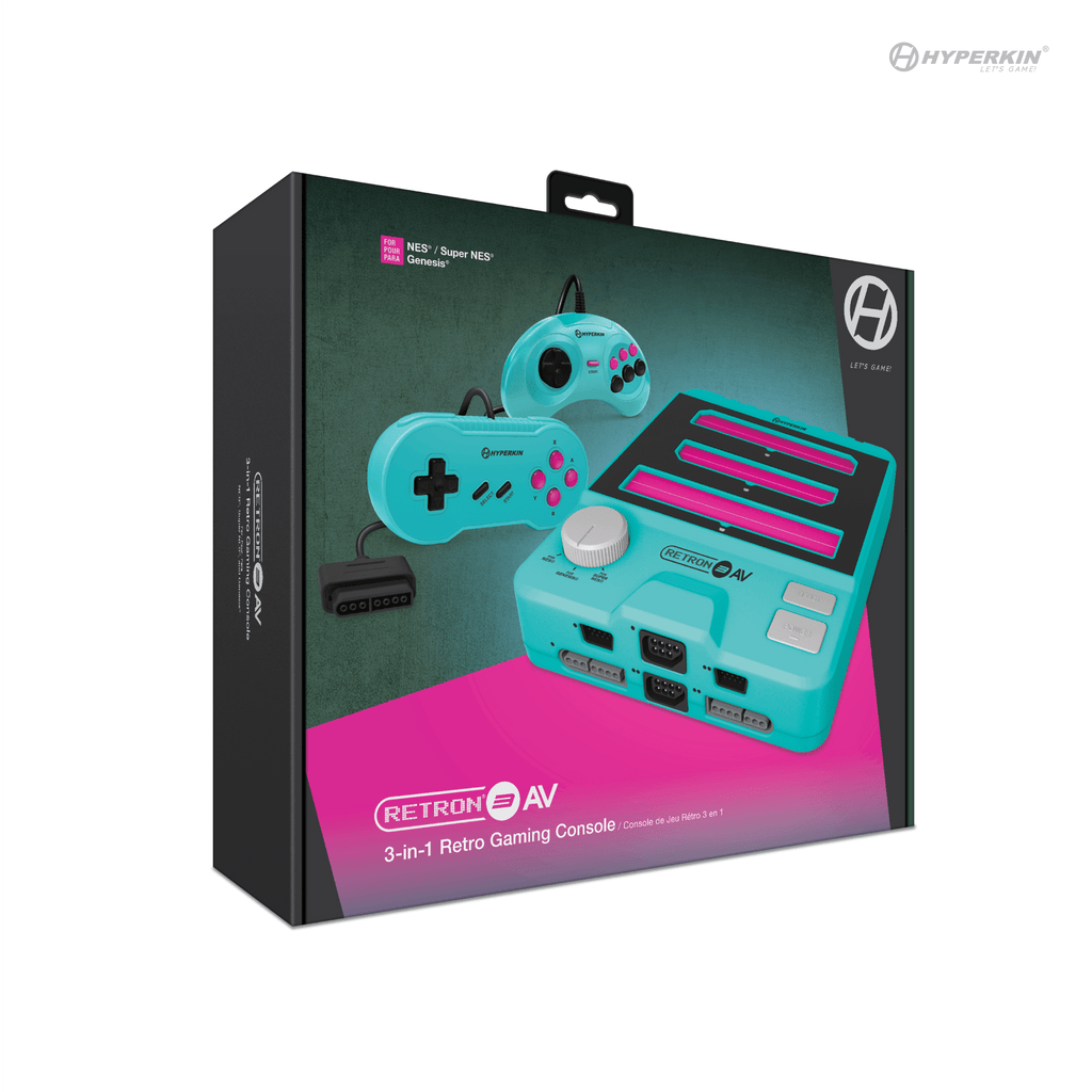 Konsole RetroN 3 AV Hyper Beach [Hyperkin]