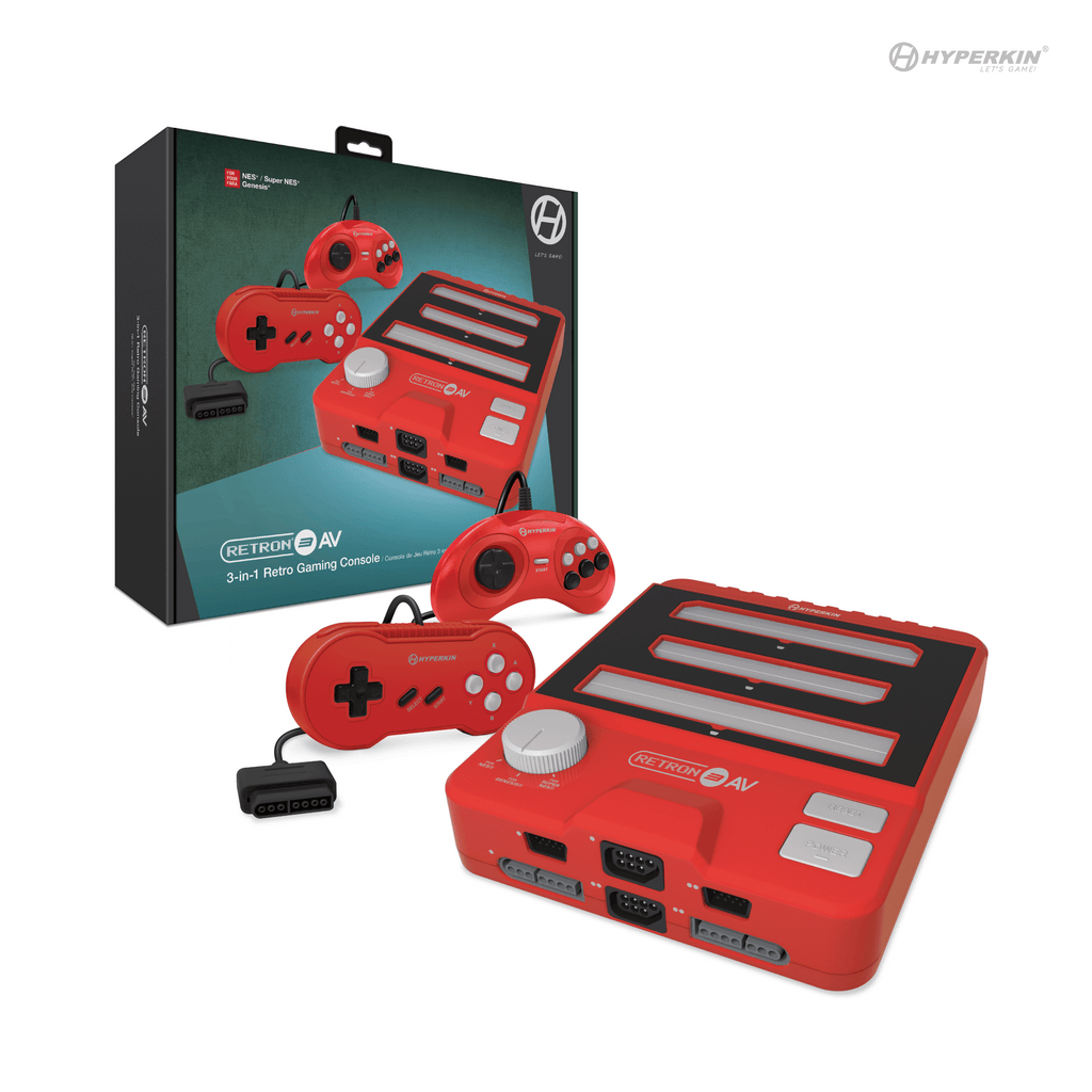 Konsole RetroN 3 AV Phantom Red [Hyperkin]