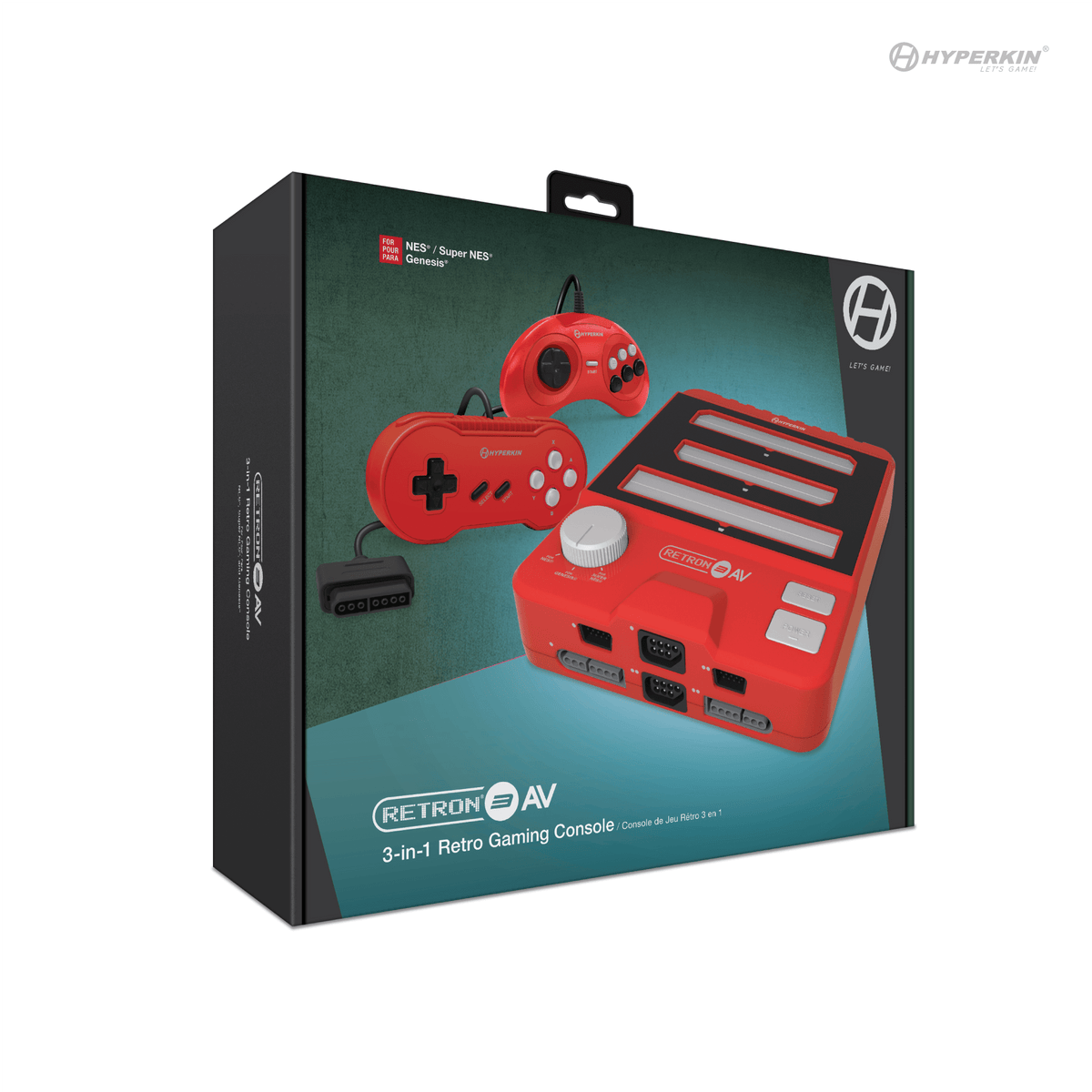 Konsole RetroN 3 AV Phantom Red [Hyperkin]