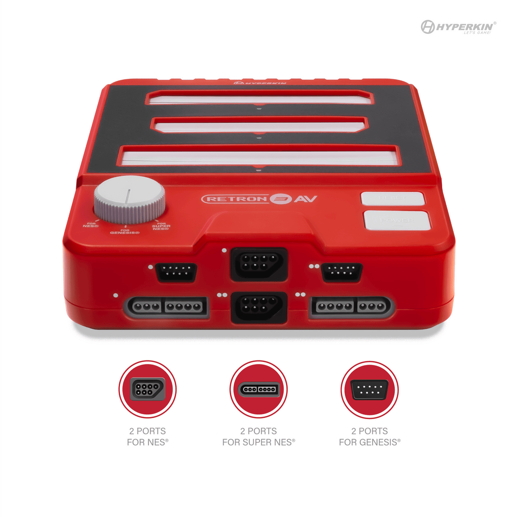 Konsole RetroN 3 AV Phantom Red [Hyperkin]
