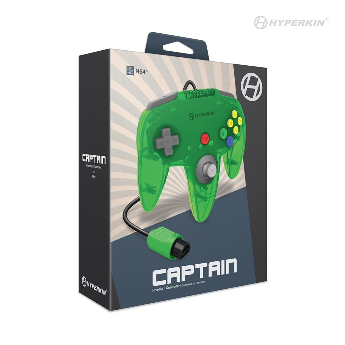 Captain Premium Controller Jungle Green [Hyperkin]
