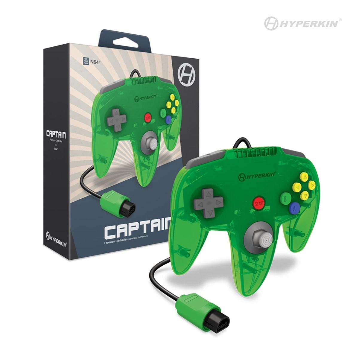Captain Premium Controller Jungle Green [Hyperkin]