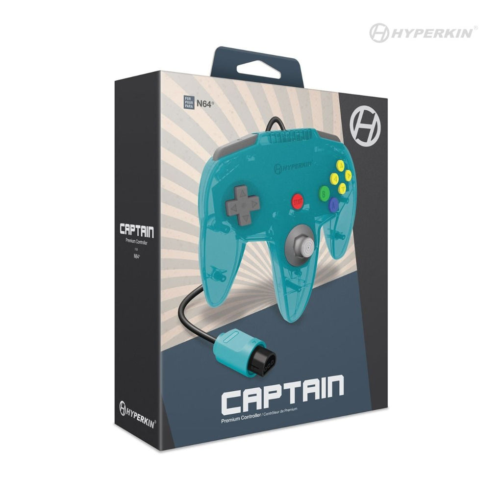 Captain Premium Controller Clear-Blue [Hyperkin]
