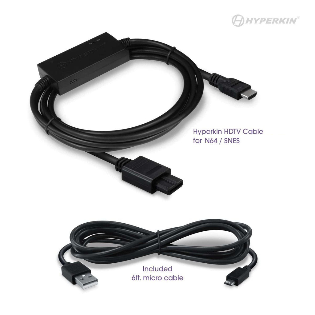 HDMI Kabel / HDTV Cable 720p für SNES & N64 [Hyperkin]