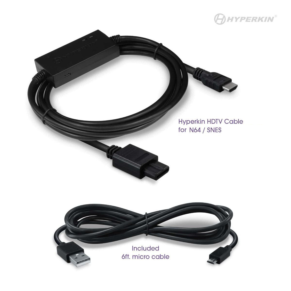 HDMI Kabel / HDTV Cable 720p für SNES & N64 [Hyperkin]
