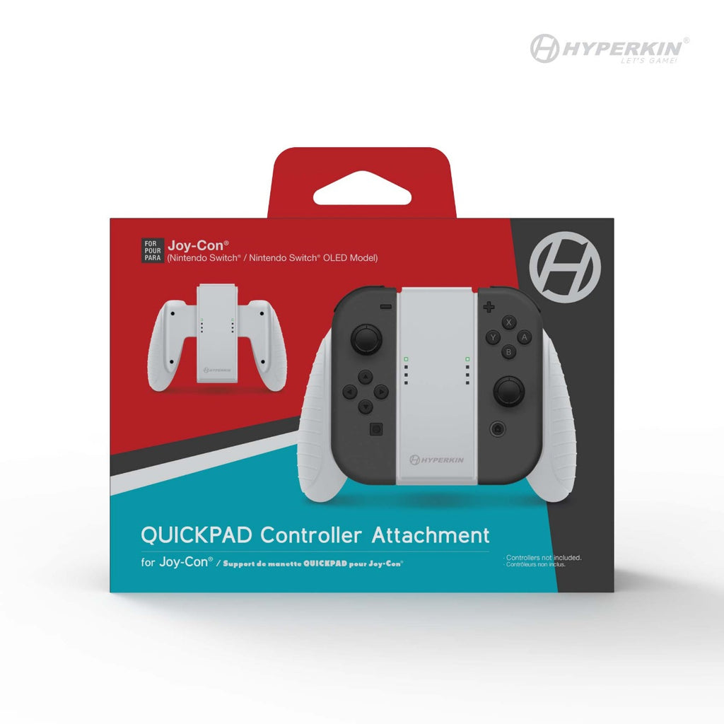 Joy-Con Controller Grip Quickpad Attachment weiß [Hyperkin]