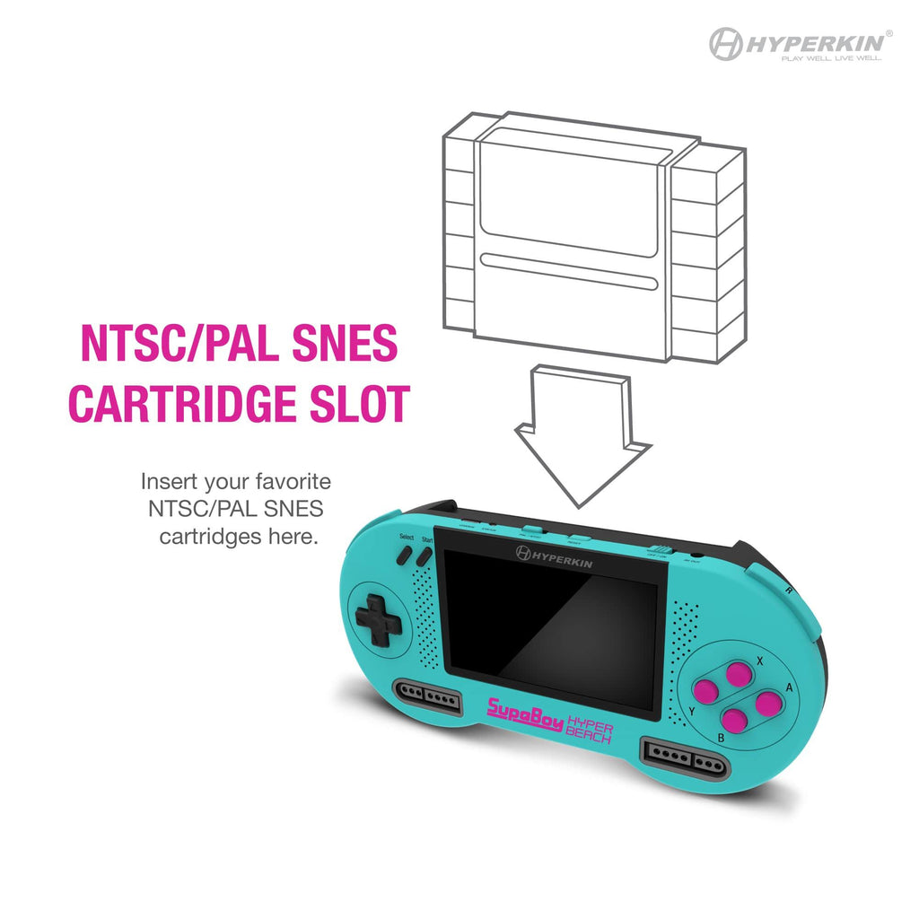 Konsole SupaBoy Portable Hyper Beach [Hyperkin]