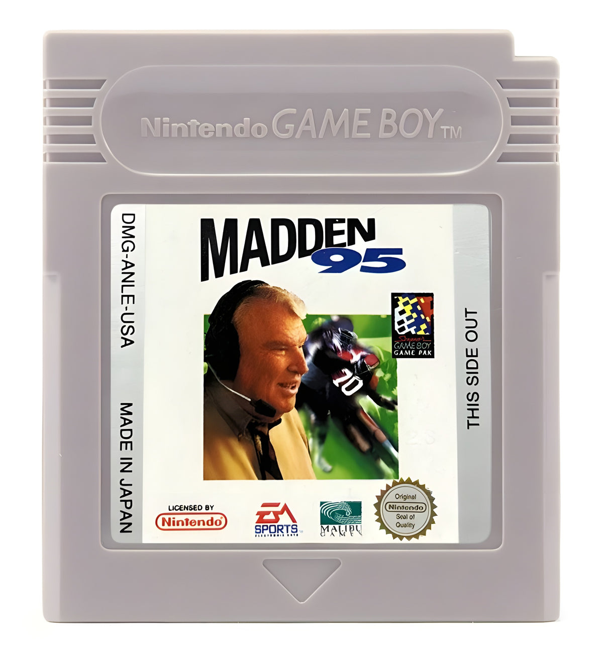 Das Modul von Madden 95 für GameBoy