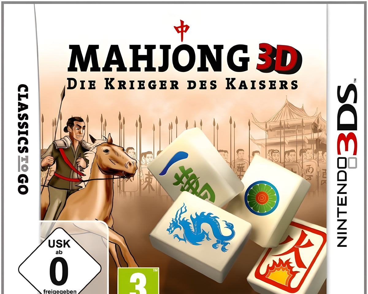 Produktfoto 3 von Mahjong 3D: Die Krieger des Kaisers / Warriors of the Emperor.