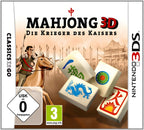 Das Cover von Mahjong 3D: Die Krieger des Kaisers / Warriors of the Emperor zeigt einen Reiter und Mahjong-Steine, USK ab 0.