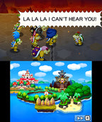 In Mario & Luigi: Abenteuer Bowser + Bowser Jr.s Reise sind Bowser Jr. und seine Kohorten sowie eine Karte zu sehen.