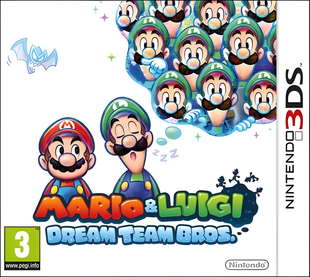 Das Cover von Mario & Luigi: Dream Team Bros. für Nintendo 3DS