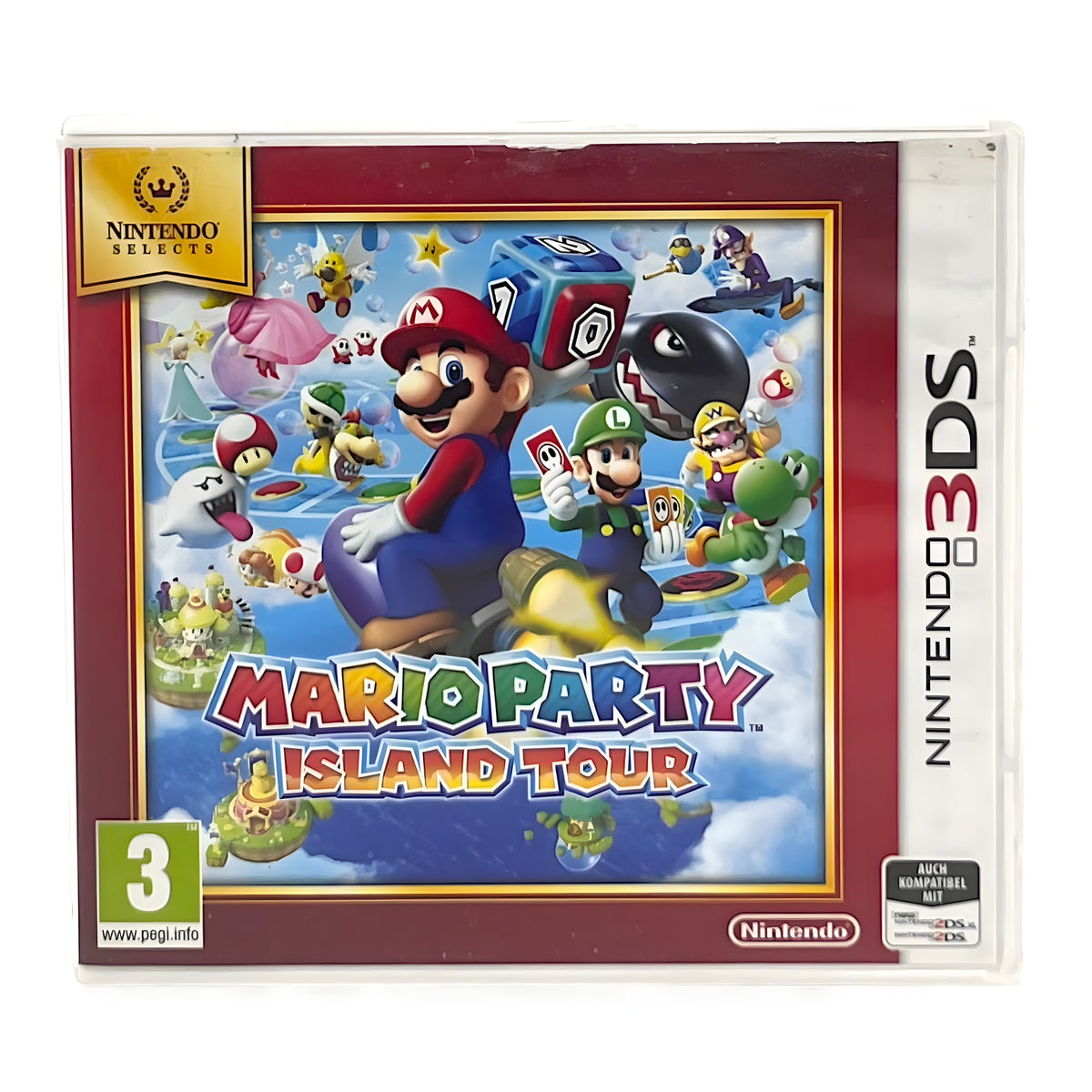 Das Cover von Mario Party: Island Tour für Nintendo 3DS