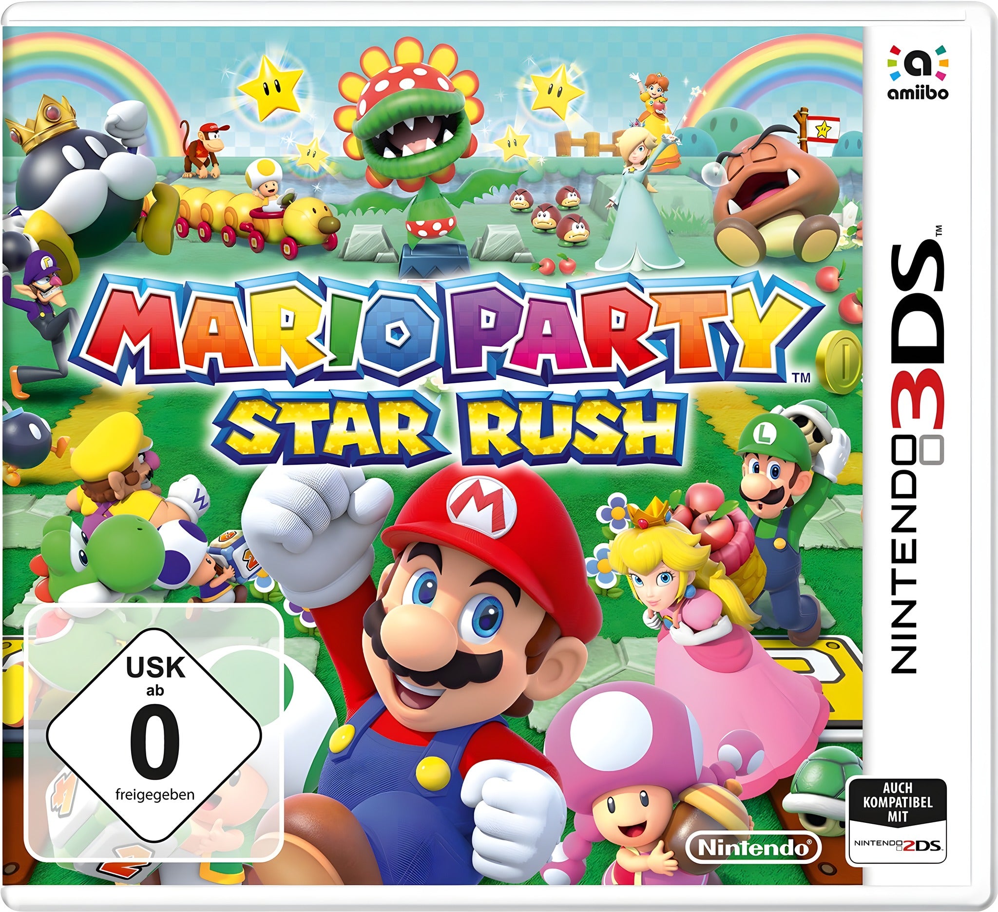 Mario Party: Star Rush (DE) – Cover Vorderseite
