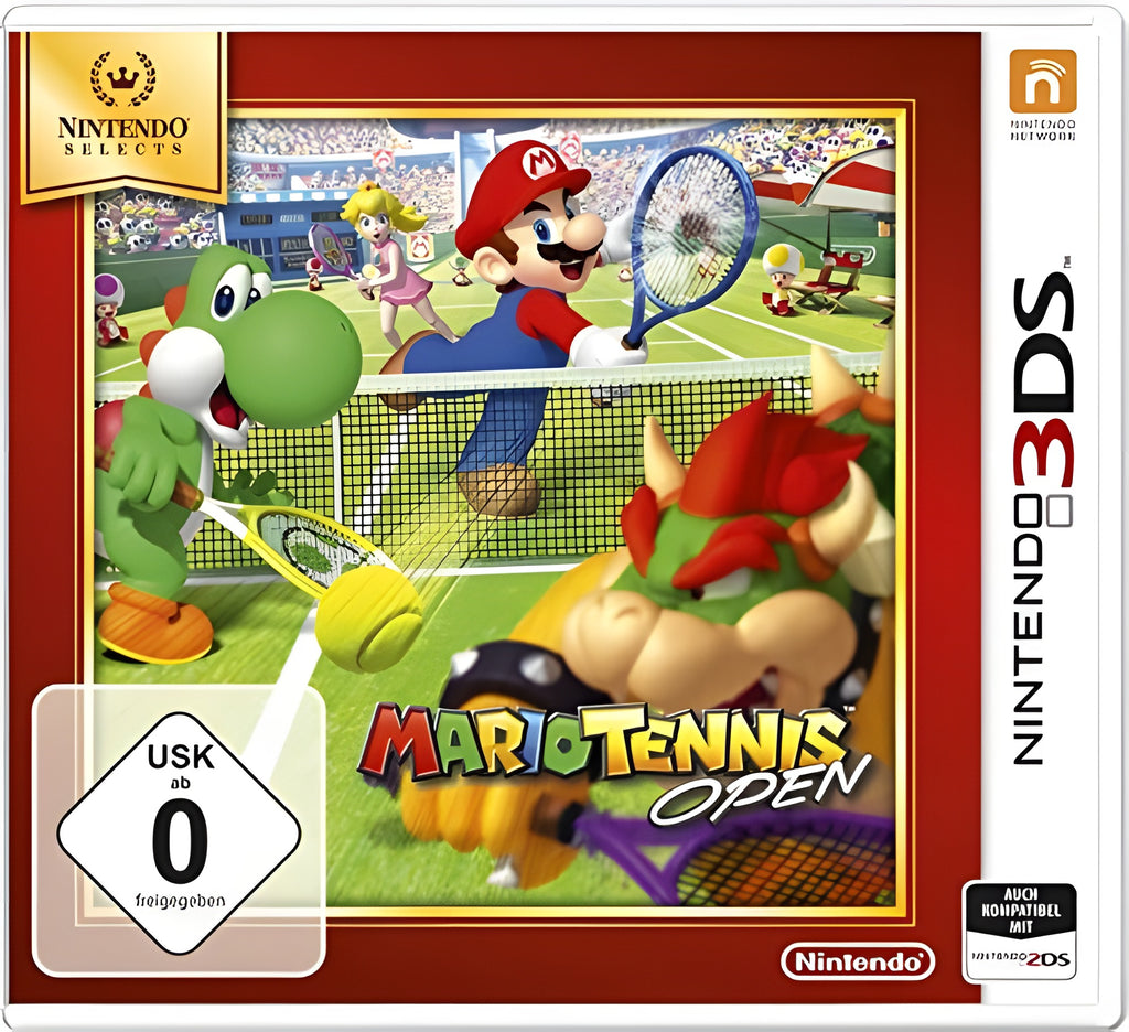 Das Cover von Mario Tennis: Open für Nintendo 3DS