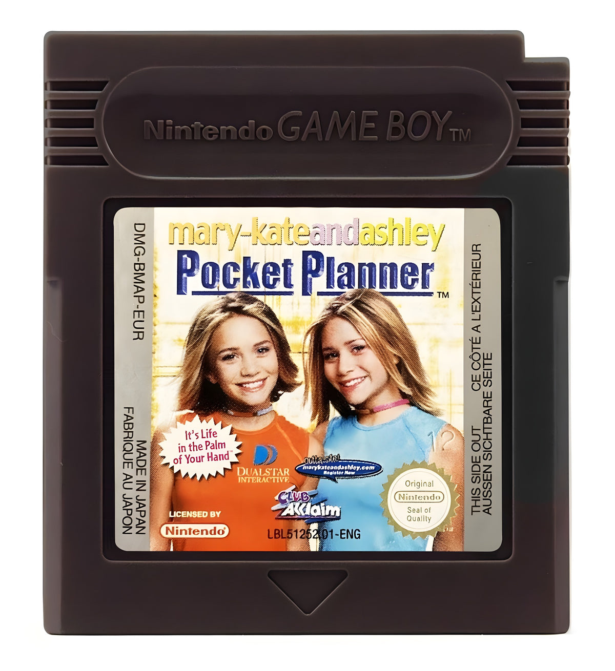 Das Modul von Mary Kate and Ashley: Pocket Planner für GameBoy Color