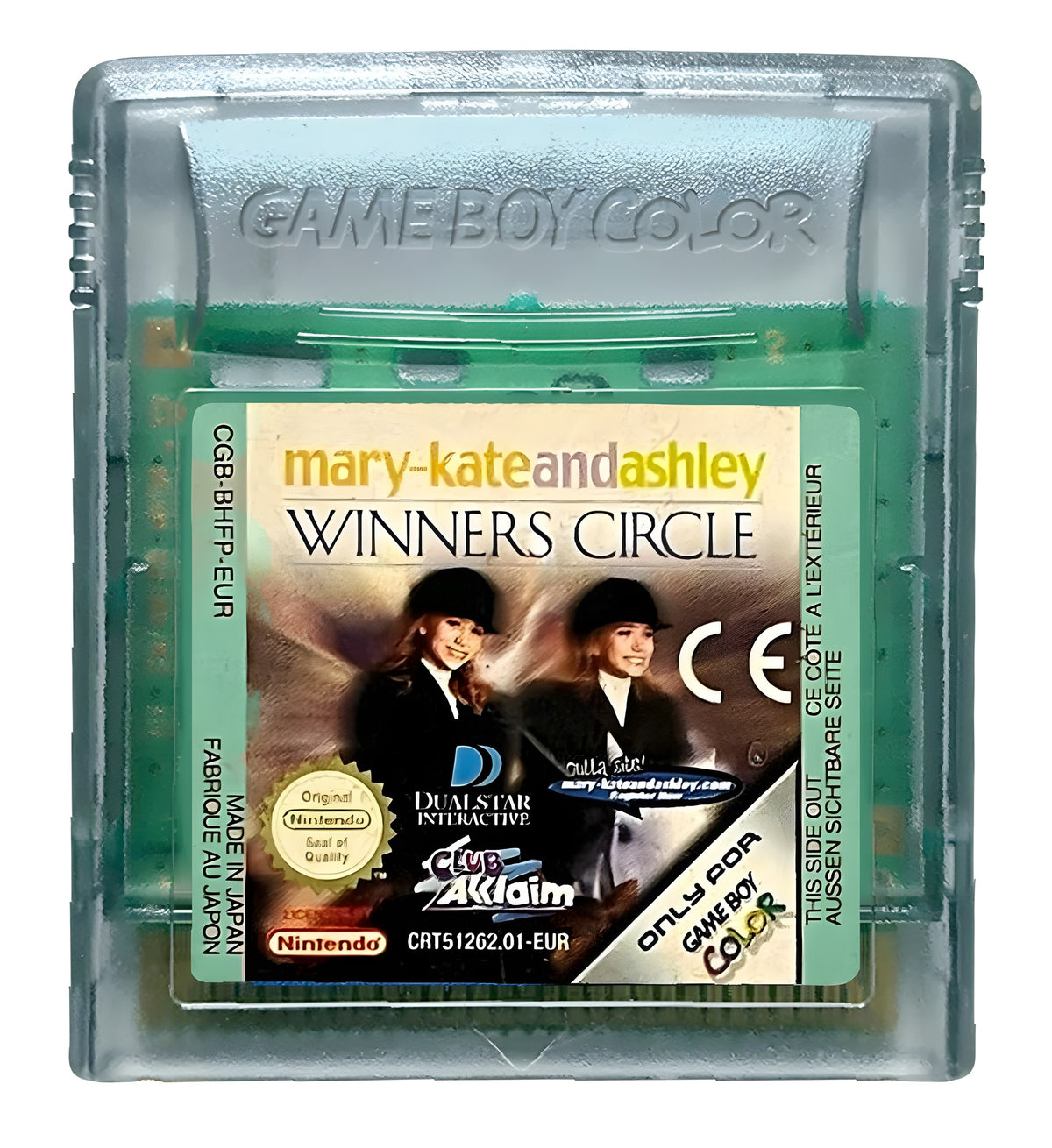 Das Modul von Mary Kate and Ashley: Winners Circle für GameBoy Color