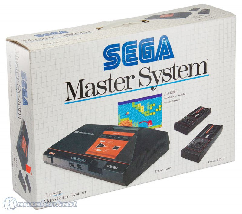 Konsole MS1 Alex Kidd + 2 Original Controller + Zubehör