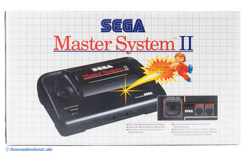 Konsole MS2 Alex Kidd Edition + Spiel + Original Controller + Zubehör — Alex Kidd Edition