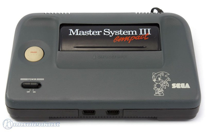 Konsole MS 3 + Sonic 1 + Original Controller + Zubehör (BR)