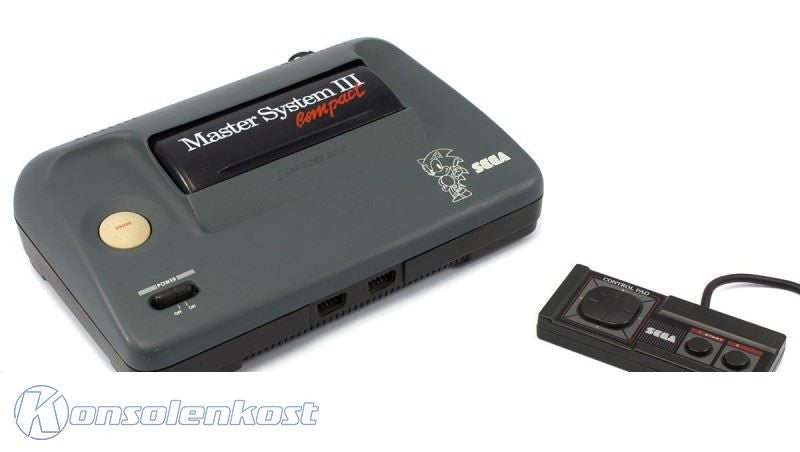 Konsole MS 3 + Sonic 1 + Original Controller + Zubehör (BR)