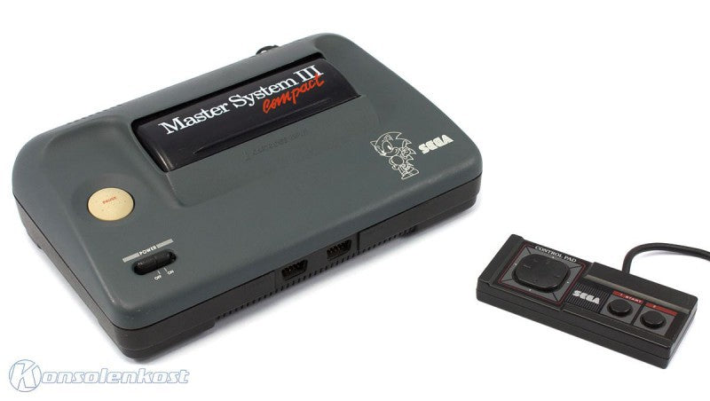 Konsole MS 3 + Sonic 1 + Original Controller + Zubehör (BR)