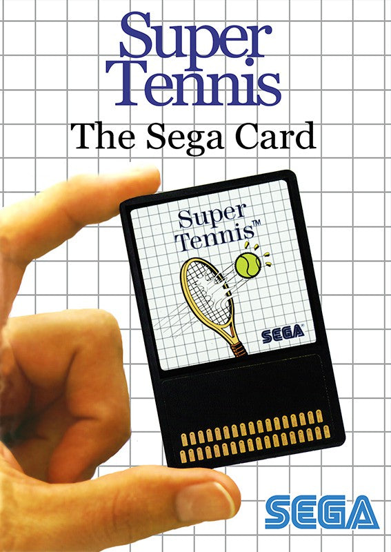 Super Tennis The Sega Card