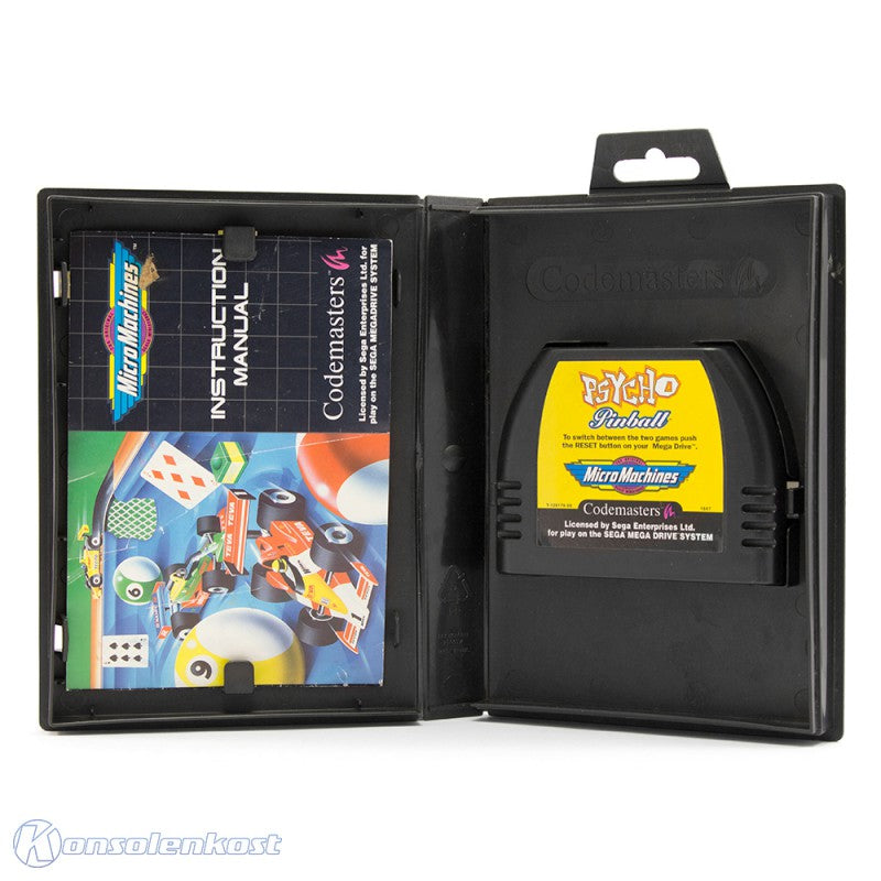 2 in 1: Micro Machines + Psycho Pinball [Double Hits] (EU)