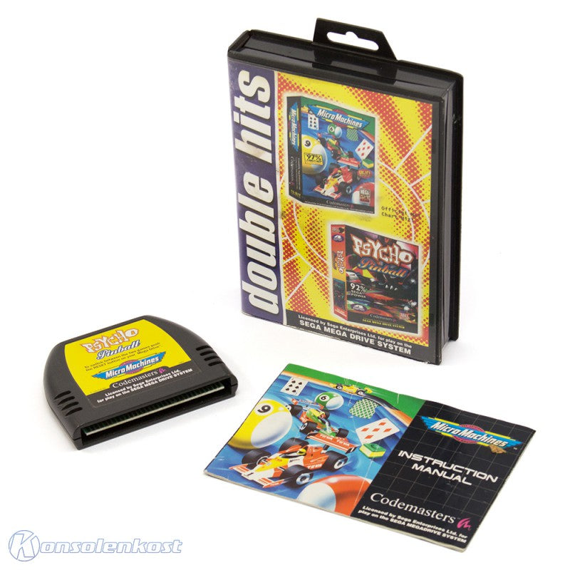 2 in 1: Micro Machines + Psycho Pinball [Double Hits] (EU)