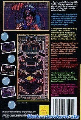 Crüe Ball: Heavy Metal Pinball (EU)