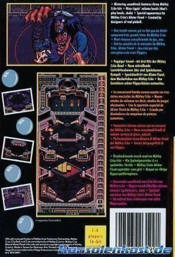 Crüe Ball: Heavy Metal Pinball (EU)