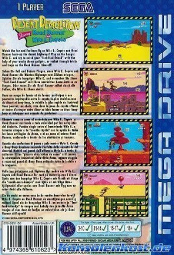 Desert Demolition: starring Road Runner and Wile E. Coyote (EU)