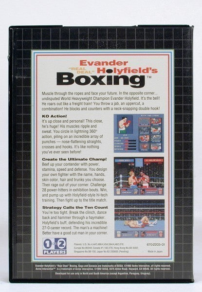 Evander Holyfield's 'Real Deal' Boxing (US)