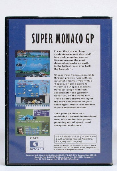 Super Monaco GP [Sega Classics] (US)