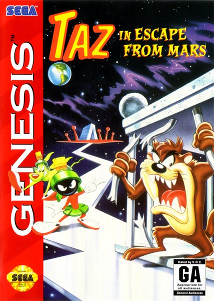 Taz in Escape from Mars (US)