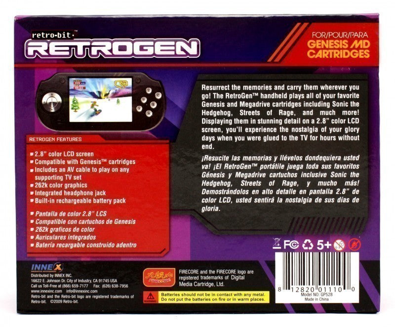 Handheld Konsole RETROGEN