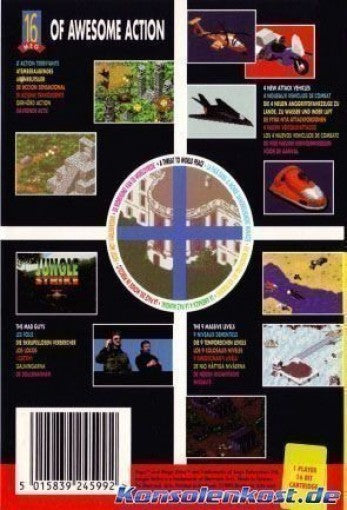 Jungle Strike: The Sequel to Desert Strike (EU)