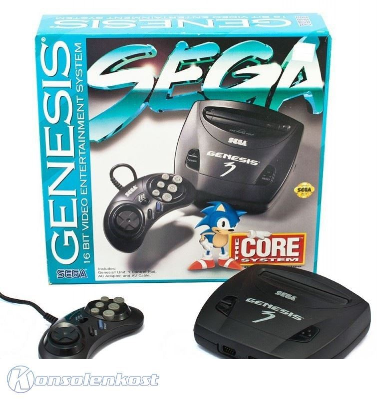 Konsole Genesis 3 + Original Controller (US)