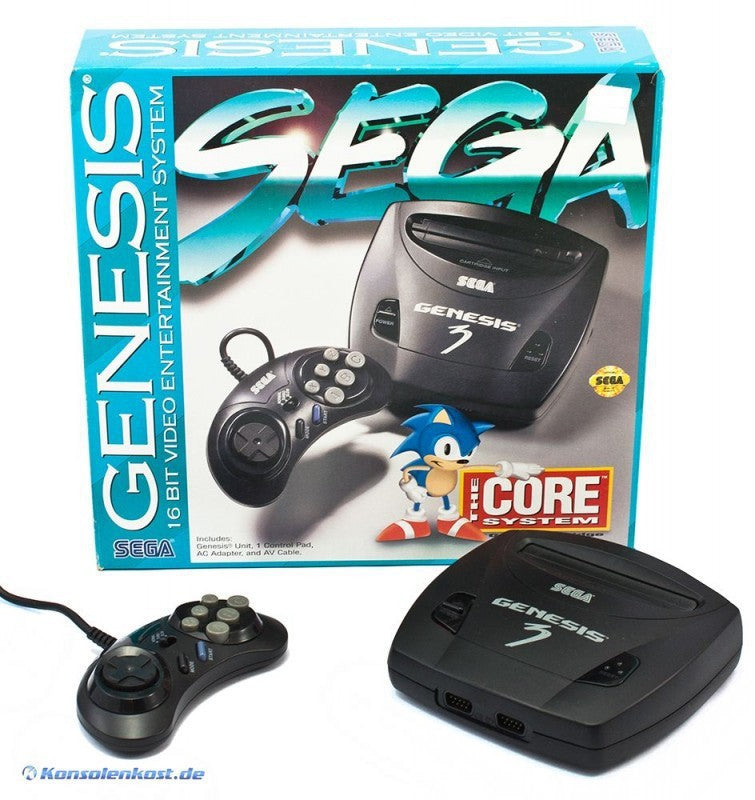 Konsole Genesis 3 + Original Controller (US)