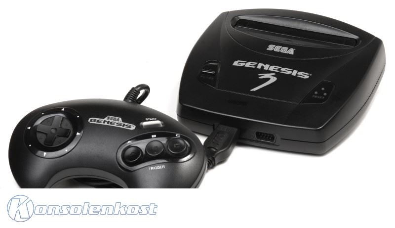 Konsole Genesis 3 + Original Controller (US)