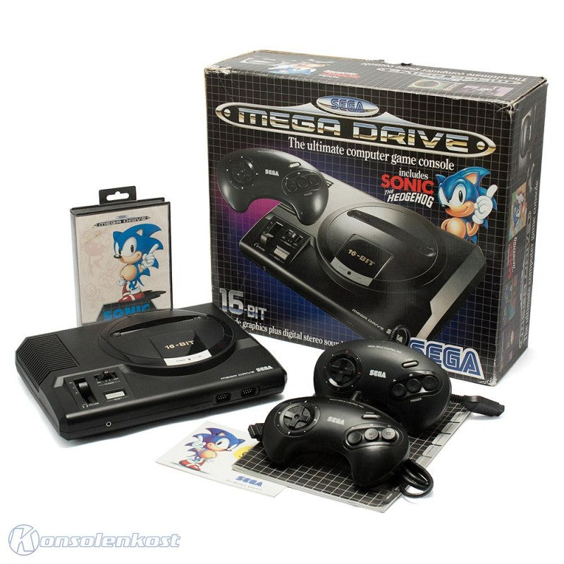 Konsole MD1 + Sonic + Original Controller