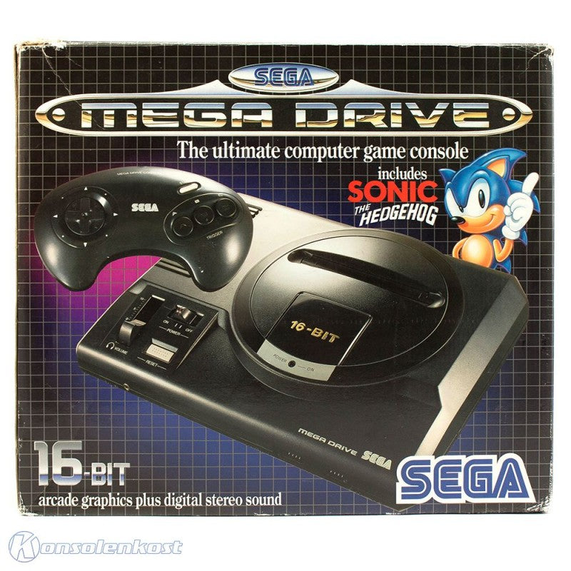 Konsole MD1 + Sonic + Original Controller