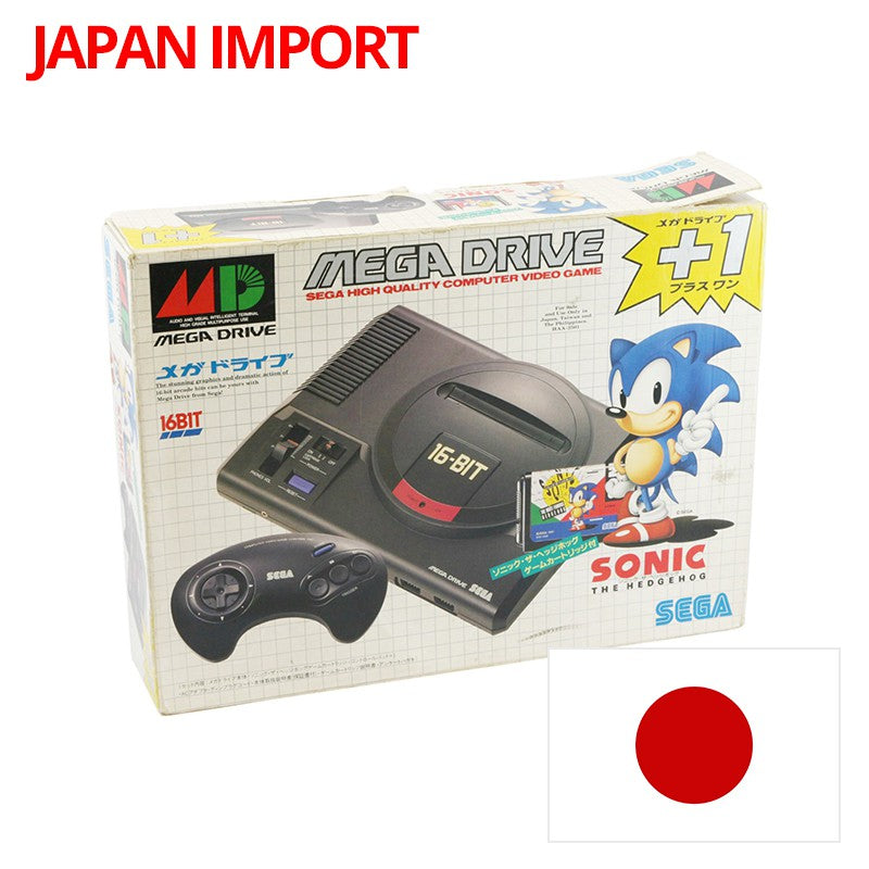 Konsole MD1 + Sonic + Original Controller (JP)