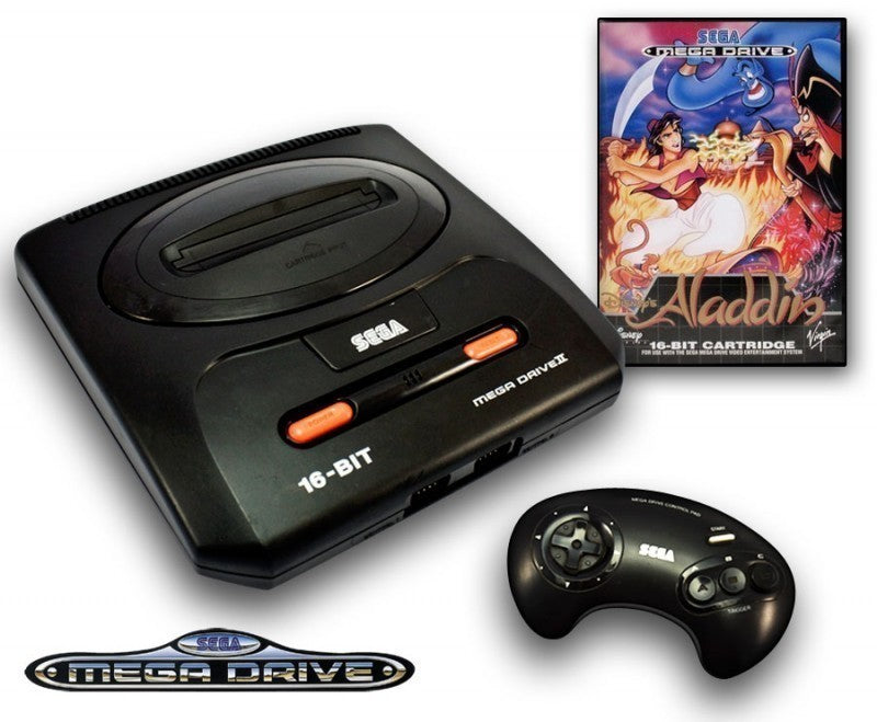 Konsole MD2 + Aladdin + Original Controller