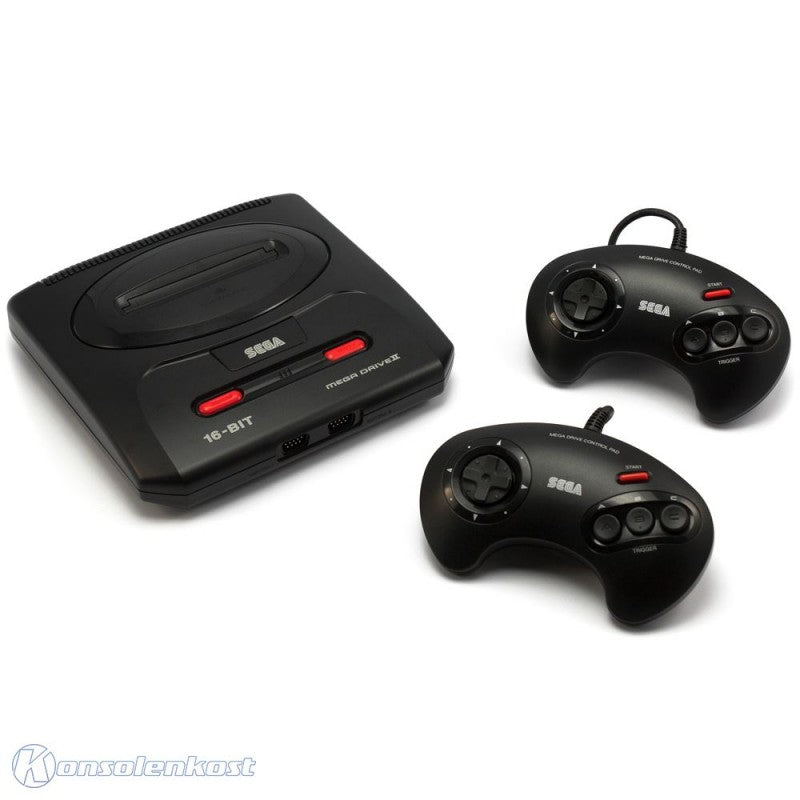 Konsole MD2 Lion King Set + Spiel + 2 Original Controller