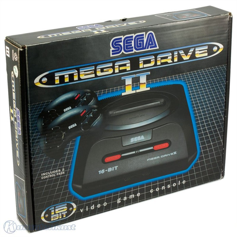Konsole MD2 Six Pack + Spiele + 2 Original Controller
