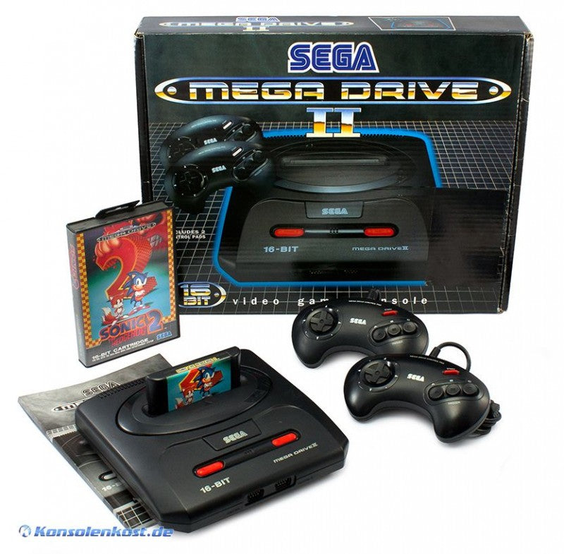 Konsole MD2 + Sonic 2 + 2 Original Controller