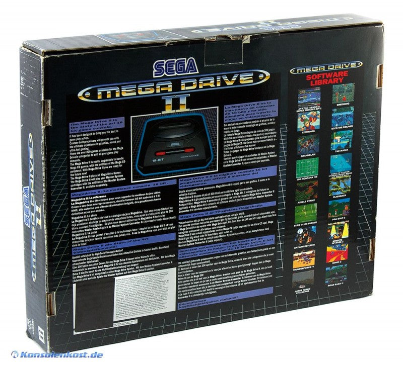 Konsole MD2 + Sonic 2 + 2 Original Controller
