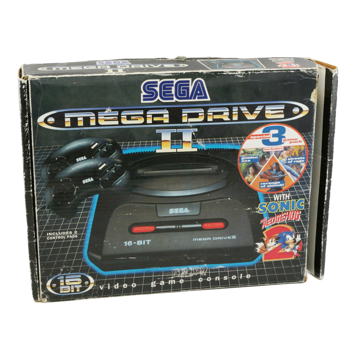 Konsole MD2 + Sonic 2 + 3 Games Special + 2 Original Controller